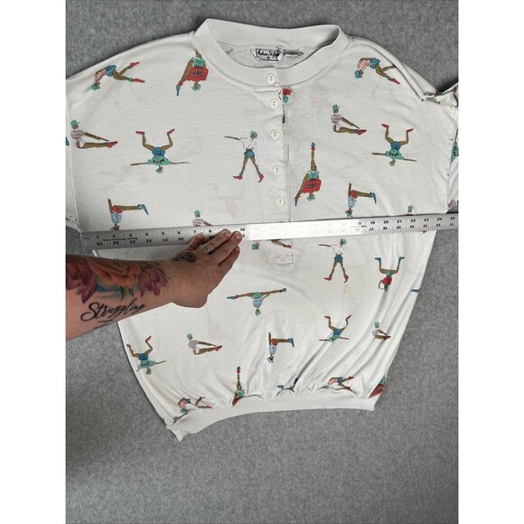 Vintage Andrew St. John Sweatshirt Exercise Jazzercize 1980’s 1990’s Medium Read - Picture 6 of 12